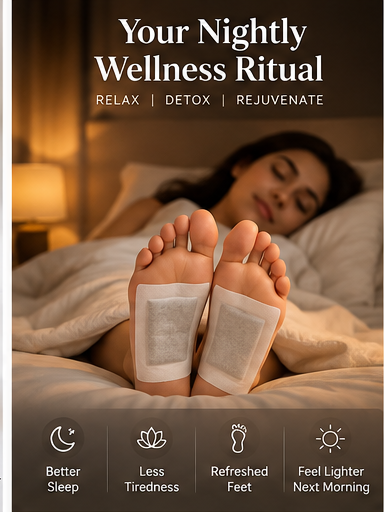 Herbal Wellness Foot Patch - Pack Of 40